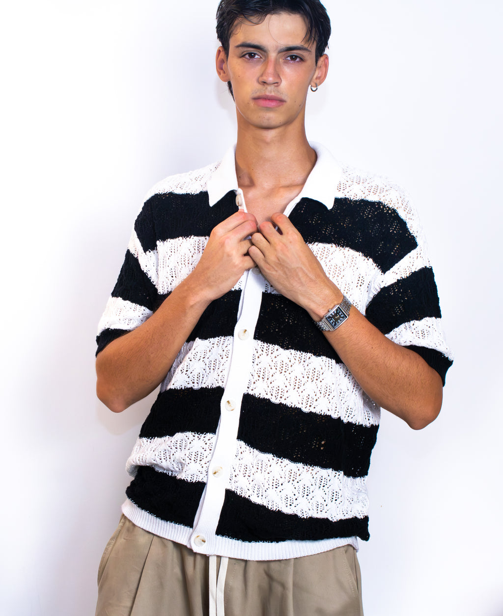 Camicia Maglia Over